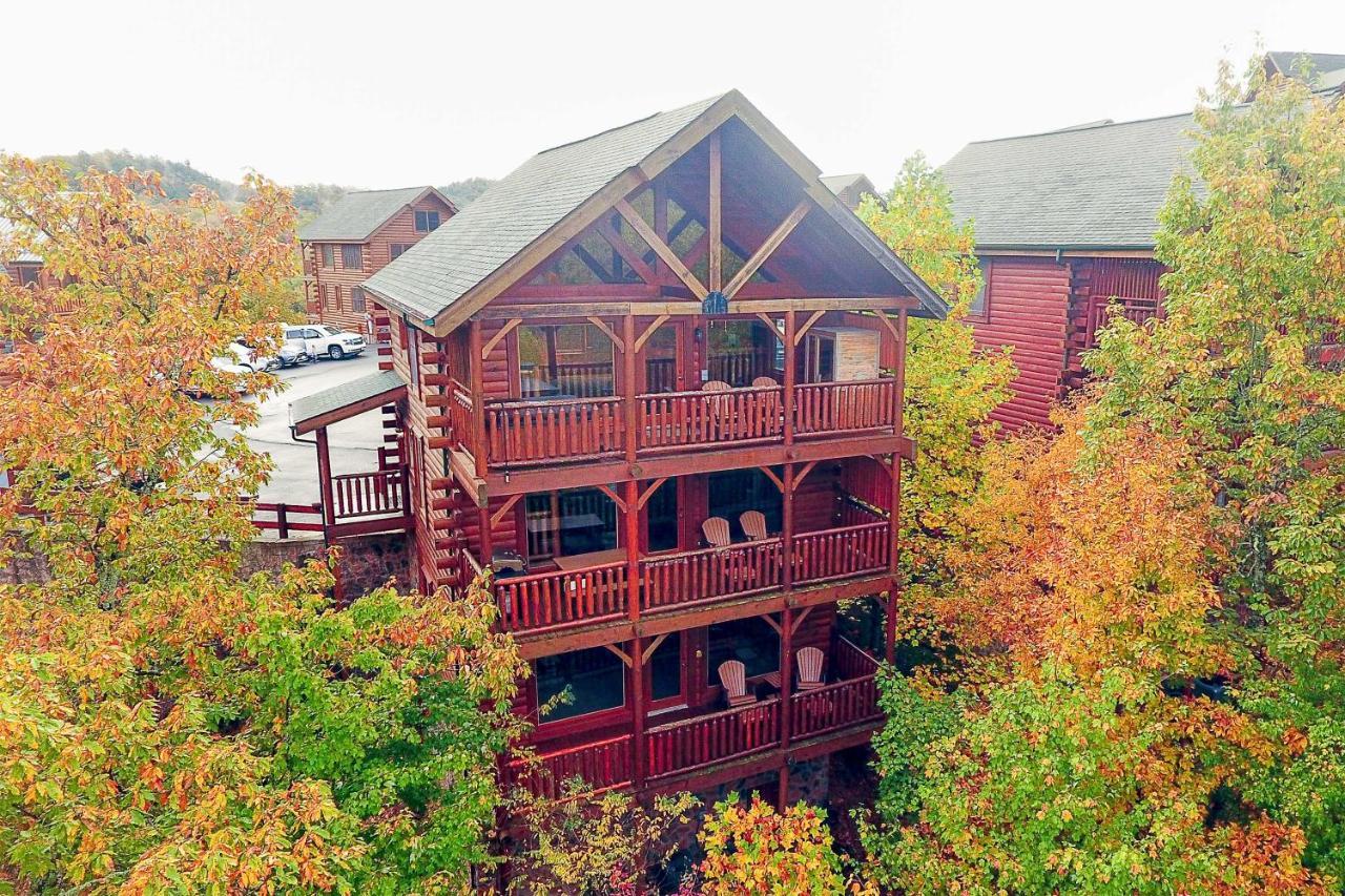 Mountain Dreams Cabin Hot Tub, Sauna And Views! Sevierville Exterior foto
