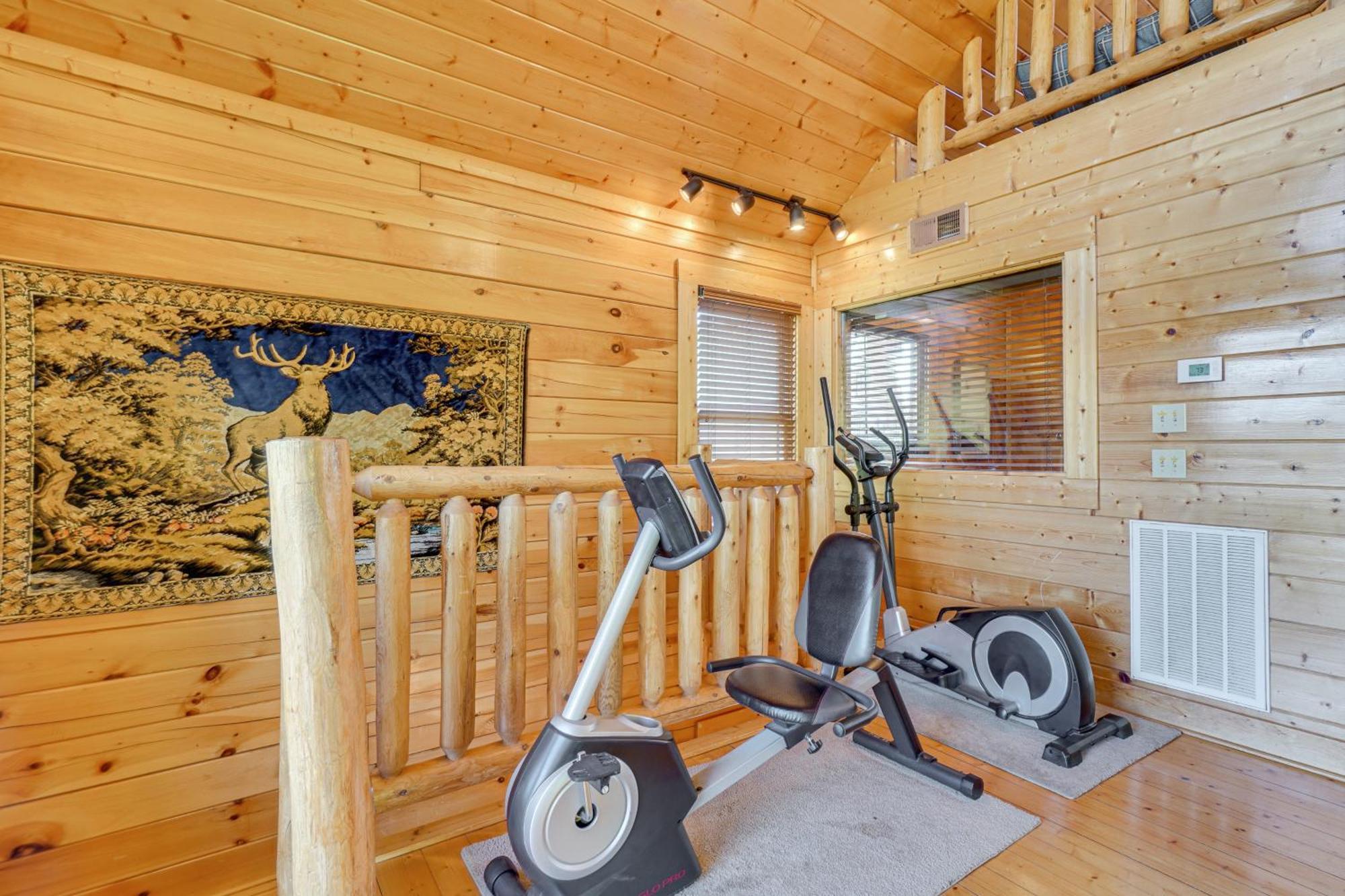 Mountain Dreams Cabin Hot Tub, Sauna And Views! Sevierville Exterior foto